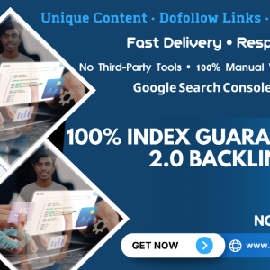 Index Guarantee Web 2.0 Backlink | Manual Backlink