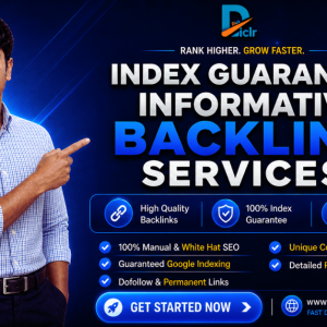 Index Guarantee Informative Backlink SEO Services: Web 2.0, Subdomain Blogsite, Guest Post